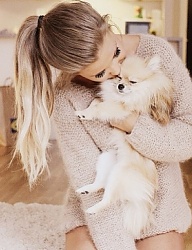 Fryzury Długie Na co dzień Proste Kok Blond - 3100877
