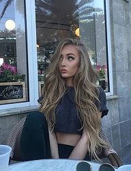 Fryzury Długie Na co dzień Kręcone Rozpuszczone Blond - 3133174