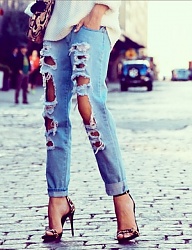 Moda Spodnie Jeansy - 2767456