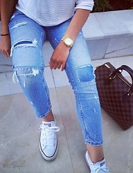 Moda Spodnie Jeansy - 2879820