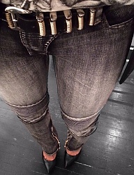 Moda Spodnie Jeansy - 2594597
