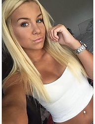Fryzury Długie Na co dzień Proste Rozpuszczone Blond - 3023011