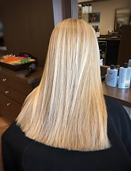 Fryzury Długie Na co dzień Proste Rozpuszczone Blond - 3266440