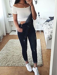 Moda Spodnie Jeansy - 3220907