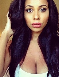 Fryzury Długie Na co dzień Kręcone Rozpuszczone Czarne - 2981540