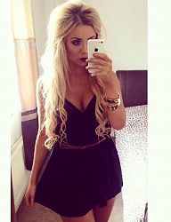 Fryzury Długie Na co dzień Kręcone Rozpuszczone Blond - 3007536