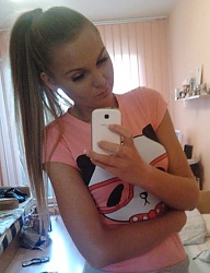 Fryzury Długie Na co dzień Proste Upięcie Brązowe - 2124569