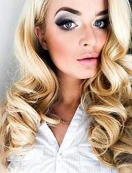 Fryzury Długie Na co dzień Kręcone Rozpuszczone Blond - 2976959