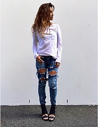Moda Spodnie Jeansy - 2676241