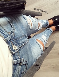 Moda Spodnie Jeansy - 2961586