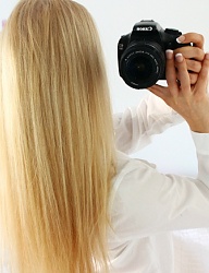 Fryzury Długie Na co dzień Proste Rozpuszczone Blond - 1929364