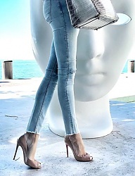 Moda Spodnie Jeansy - 3152775