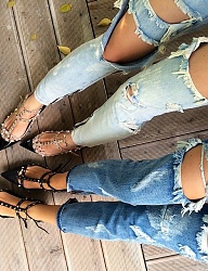 Moda Spodnie Jeansy - 2788823