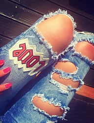 Moda Spodnie Jeansy - 2986757