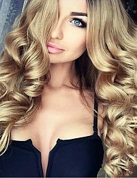 Fryzury Długie Na co dzień Kręcone Rozpuszczone Blond - 2986756