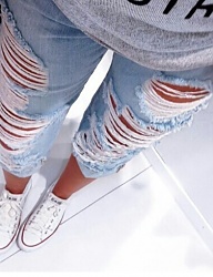 Moda Spodnie Jeansy - 2806264