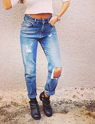 Moda Spodnie Jeansy - 2856998