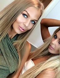 Fryzury Długie Na co dzień Proste Rozpuszczone Blond - 2957509