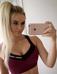 Fryzury Długie Na co dzień Proste Upięcie Blond - 3068256