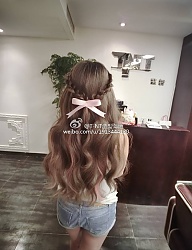 Fryzury Długie Na co dzień Kręcone Warkocze Blond - 2957884