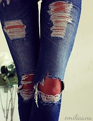 Moda Spodnie Jeansy - 2591276