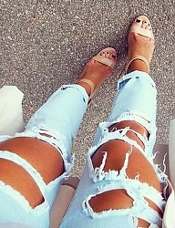 Moda Spodnie Jeansy - 2836025