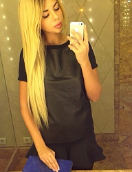 Fryzury Długie Na co dzień Proste Rozpuszczone Blond - 2396545