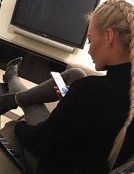 Fryzury Długie Na co dzień Proste Warkocze Blond - 3138783