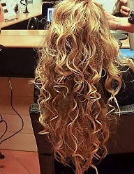 Fryzury Długie Na co dzień Kręcone Rozpuszczone Blond - 3134967