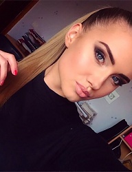 Fryzury Długie Na co dzień Proste Upięcie Blond - 2978439