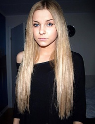Fryzury Długie Na co dzień Proste Rozpuszczone Blond - 3002688