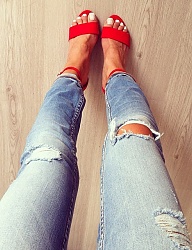 Moda Spodnie Jeansy - 2665586