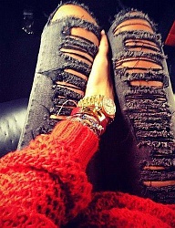 Moda Spodnie Jeansy - 1539958