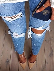 Moda Spodnie Jeansy - 2928410
