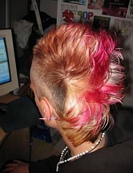 Fryzury Średnie Alternatywne Punk Rock - 630