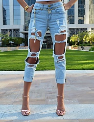 Moda Spodnie Jeansy - 2911465