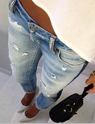 Moda Spodnie Jeansy - 2779327