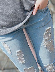 Moda Spodnie Jeansy - 1290840