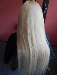 Fryzury Długie Na co dzień Proste Rozpuszczone Blond - 2081067