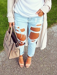 Moda Spodnie Jeansy - 2812527