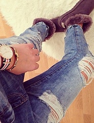 Moda Spodnie Jeansy - 2887137