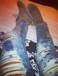 Moda Spodnie Jeansy - 1482180