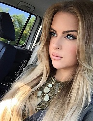 Fryzury Długie Na co dzień Proste Rozpuszczone Blond - 2985108