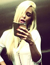 Fryzury Długie Na co dzień Proste Rozpuszczone Blond - 2130515