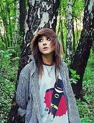 Fryzury Średnie Alternatywne EMO - 869830