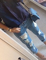 Moda Spodnie Jeansy - 2144332