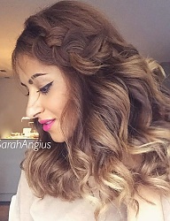 Fryzury Długie Na co dzień Kręcone Rozpuszczone Brązowe - 3194261