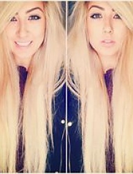 Fryzury Długie Na co dzień Proste Rozpuszczone Blond - 2958346