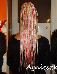 Fryzury Długie Na co dzień Proste Warkocze Blond - 2043160