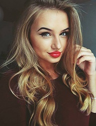Fryzury Długie Na co dzień Kręcone Rozpuszczone Blond - 3056476